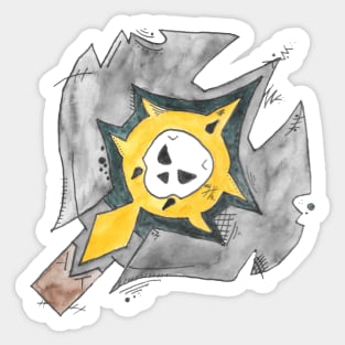 Knight's Symbol Sticker